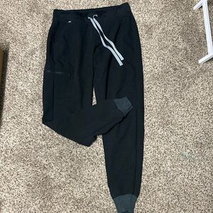 FIGS Zamora Joggers Black SP